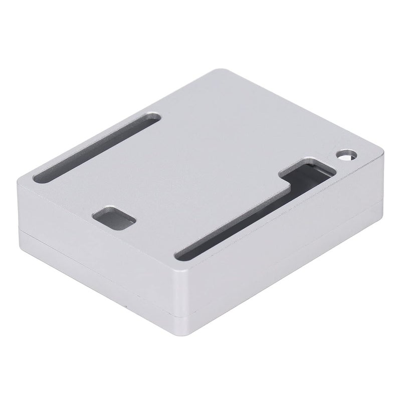woobles Electronic Project Box Antioxidant Dust Protection Box Easy Installation Aluminum Alloy for Industry (Silver) - Image 5